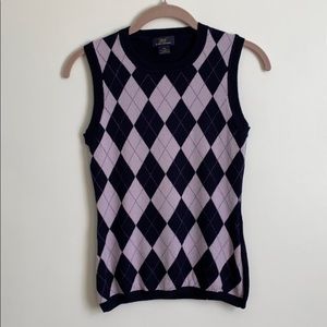 Brooks Brothers women size XS wool sleeveless top